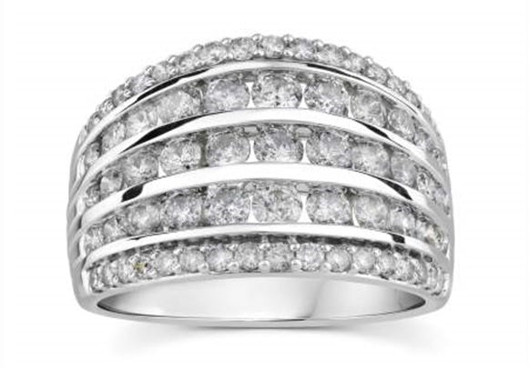 Diamond Wedding Bands - Women'