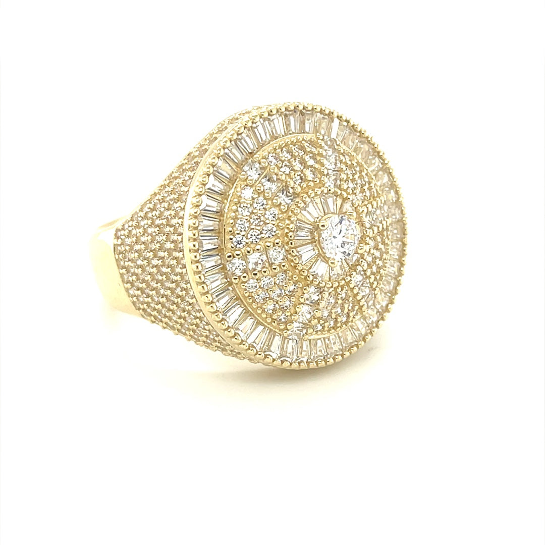 10K Gold Mens Ring