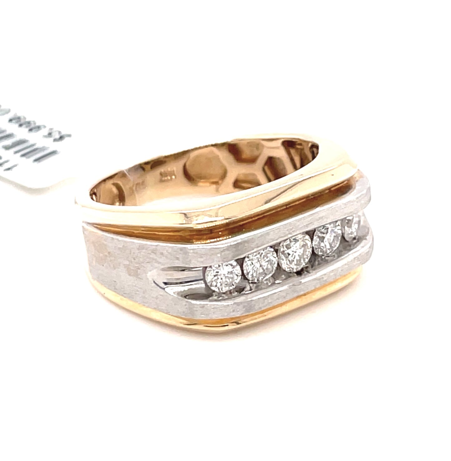 Diamond Wedding Bands - Men'