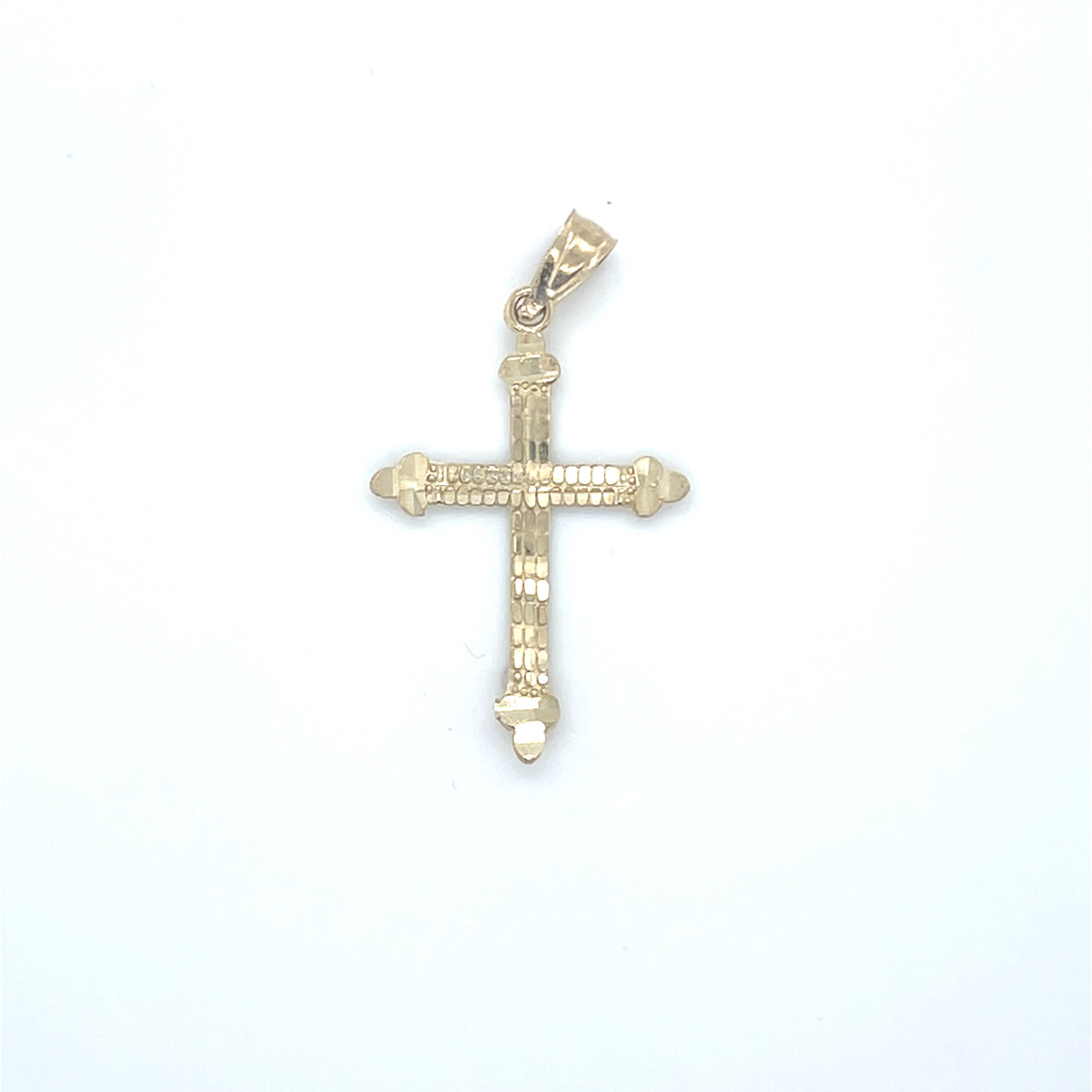 10K Yellow Gold Cross Charm