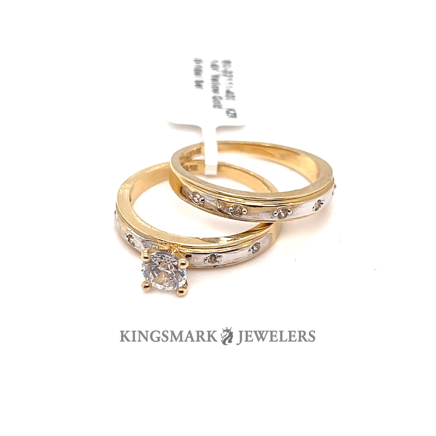 14K Gold Bridal Set