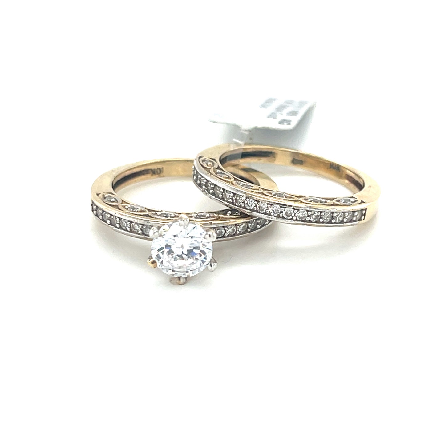 10K Gold Bridal Set