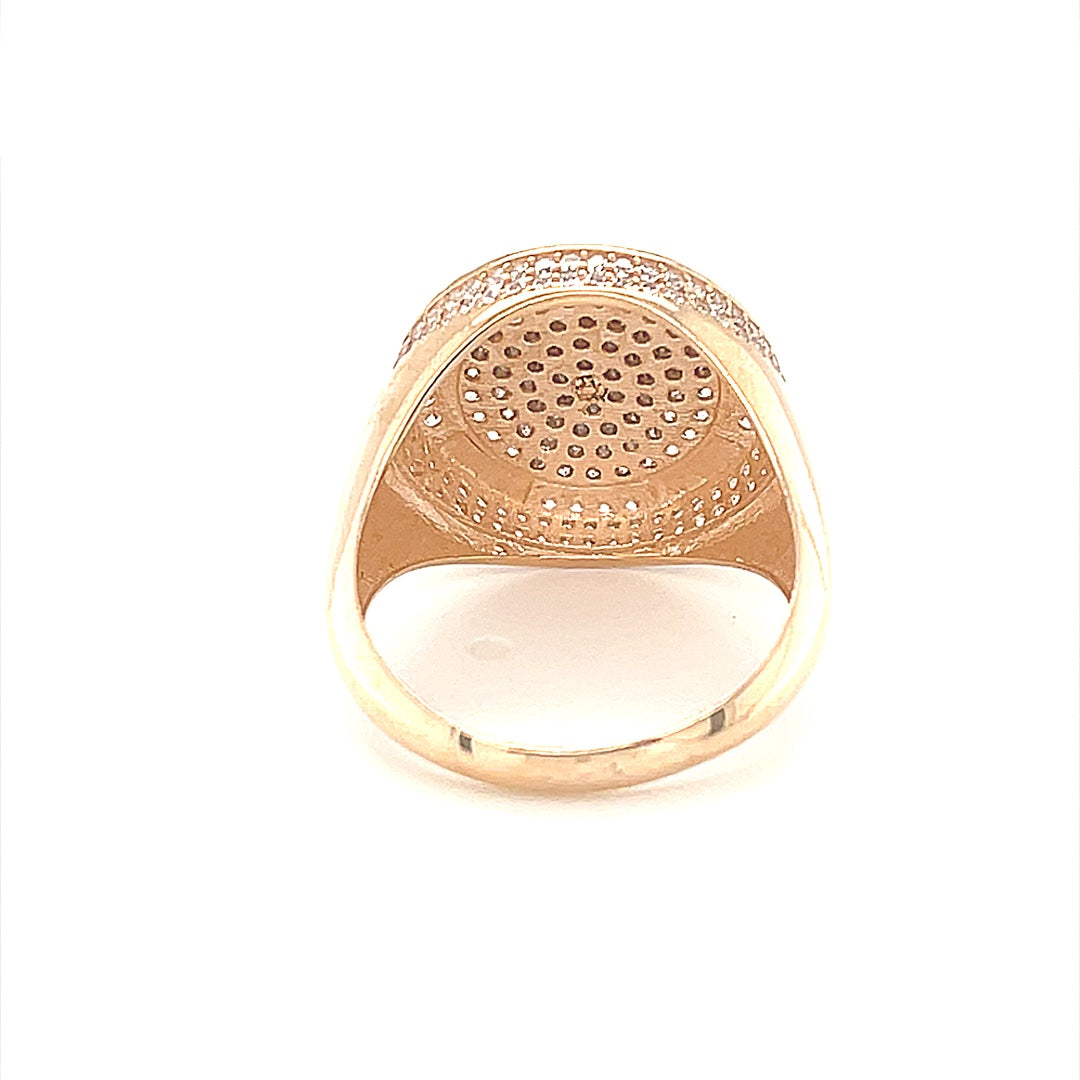 10K Gold Mens Ring