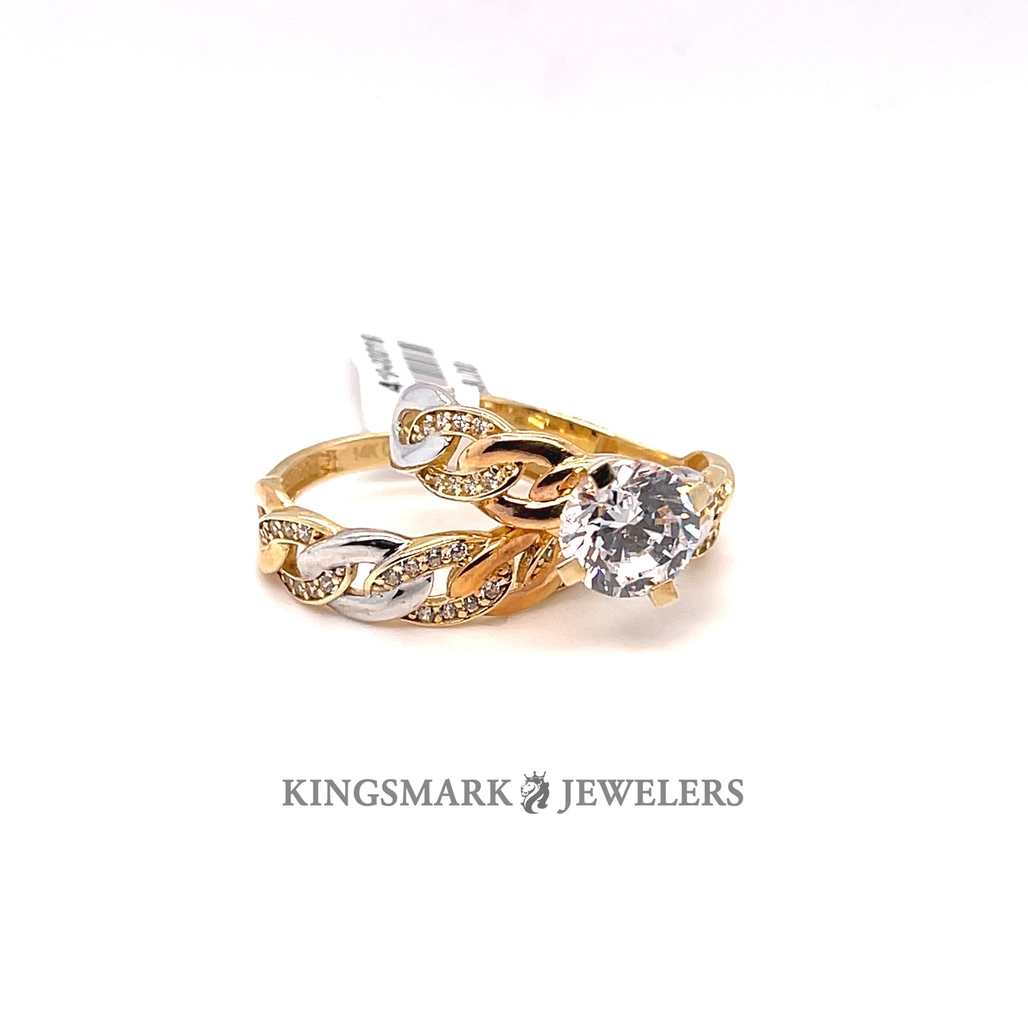 14K Gold Bridal Set