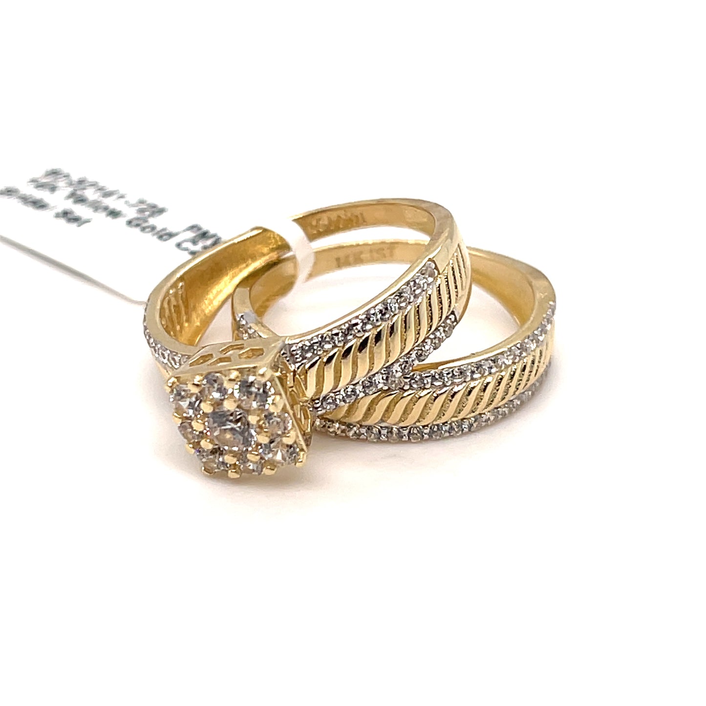 14K Gold Bridal Set
