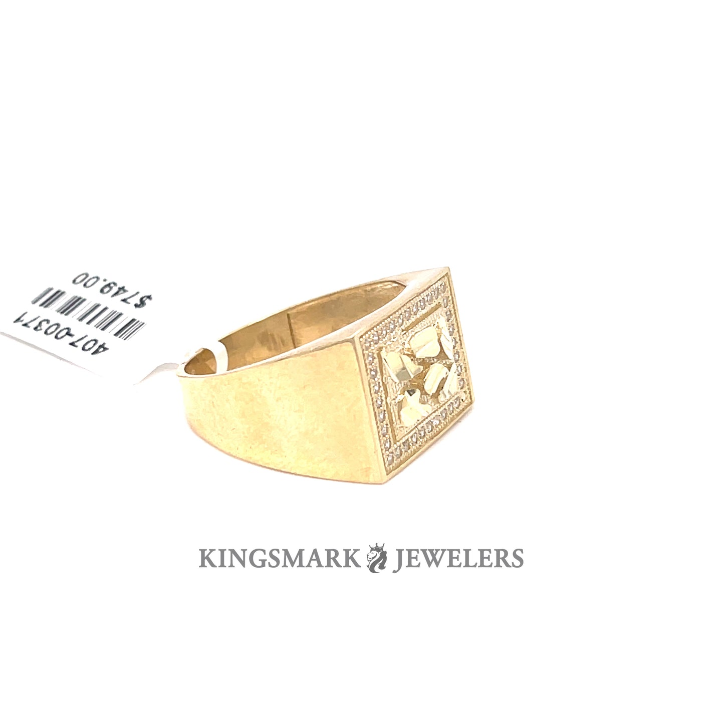 10K Gold Mens Ring