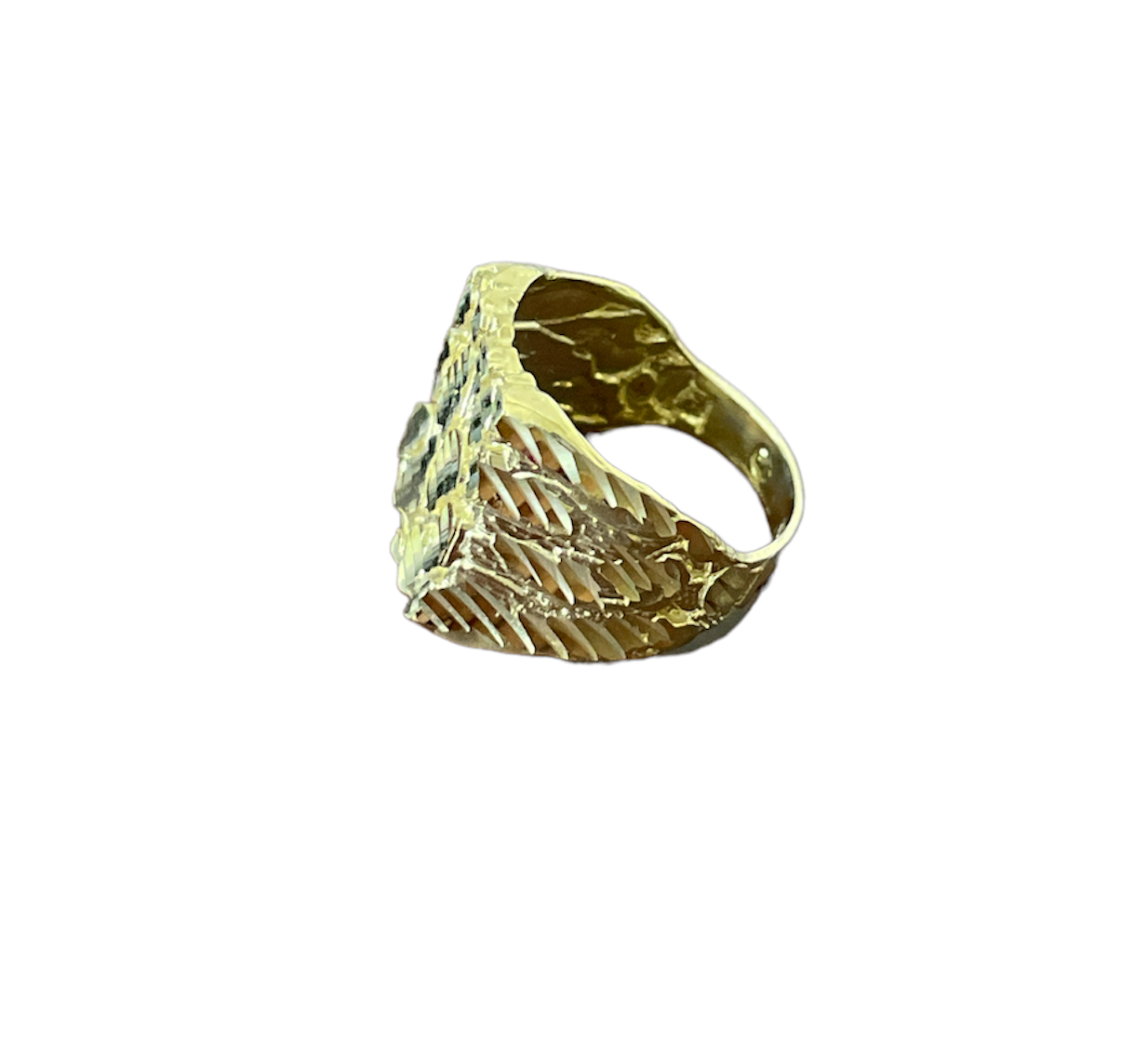 10K Gold Mens Ring