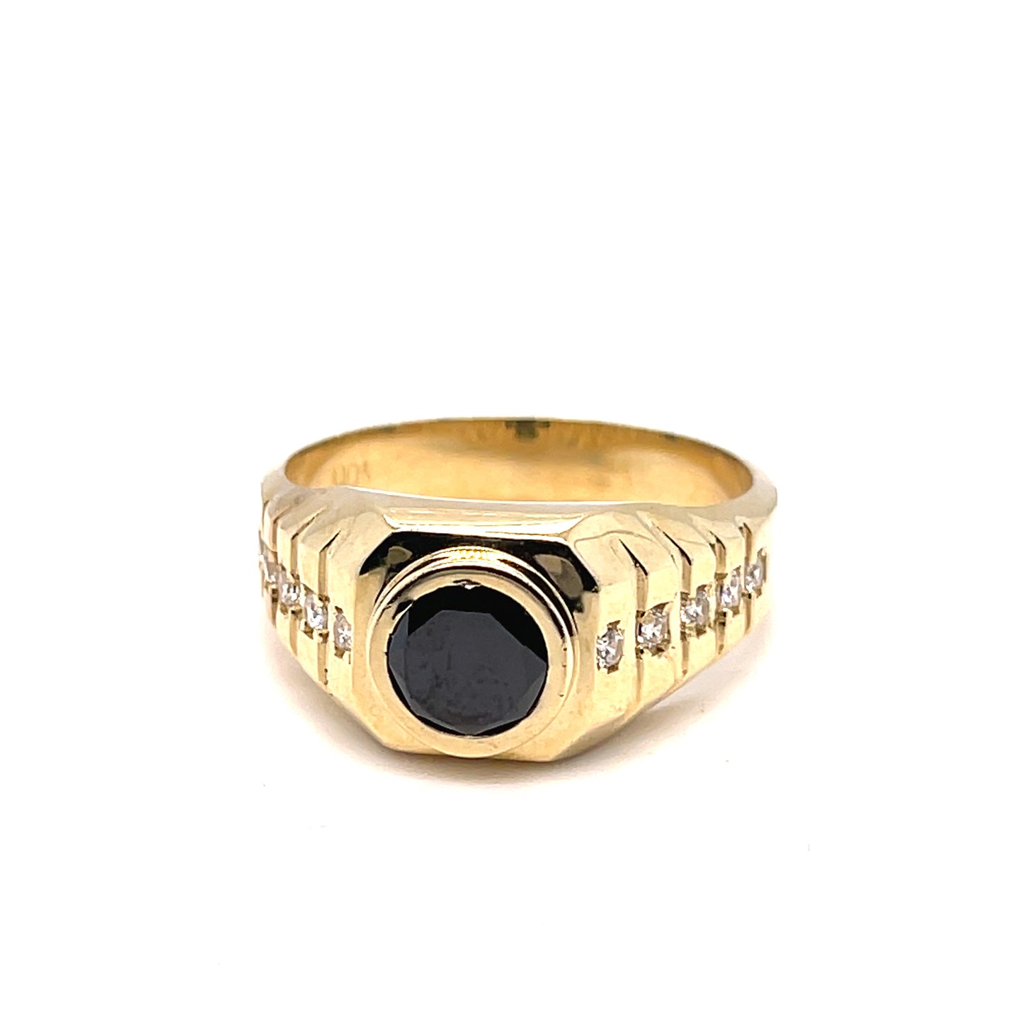 10K Gold Mens Ring