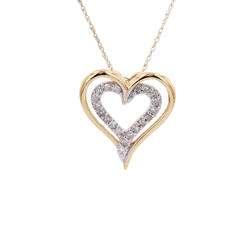 Diamond Pendant Set