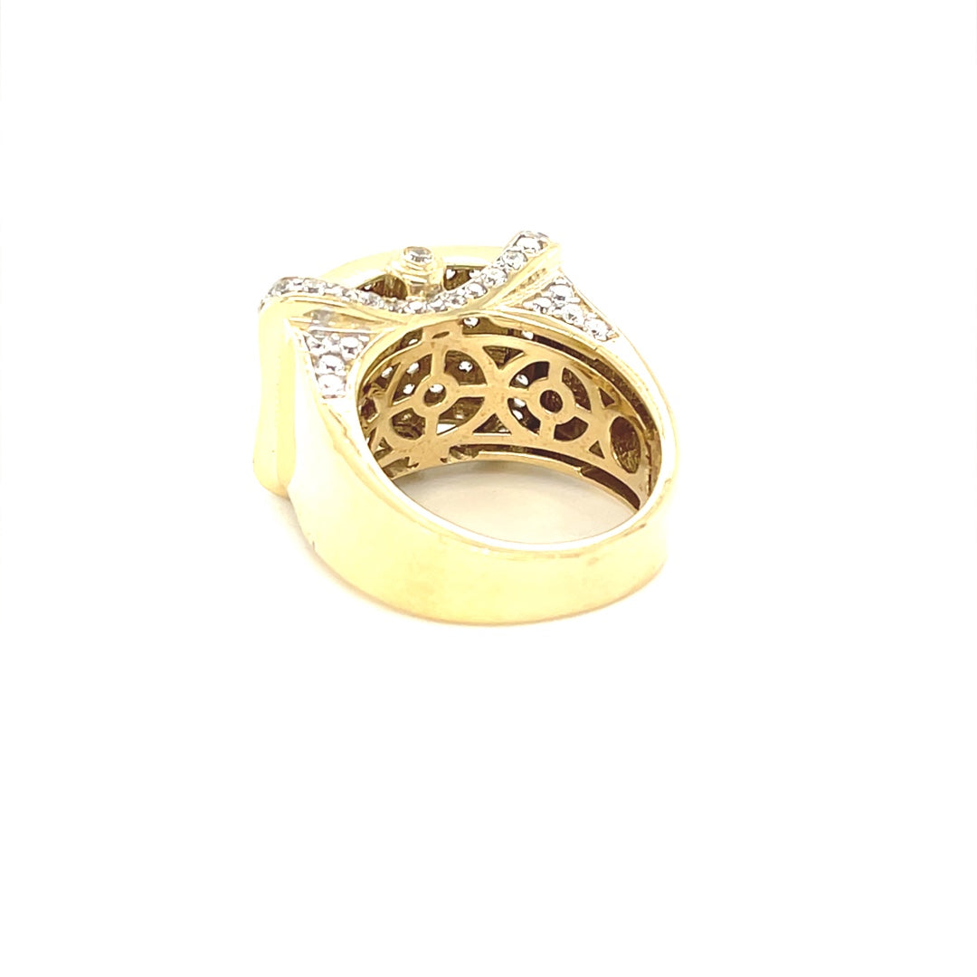 10K Gold Mens Ring