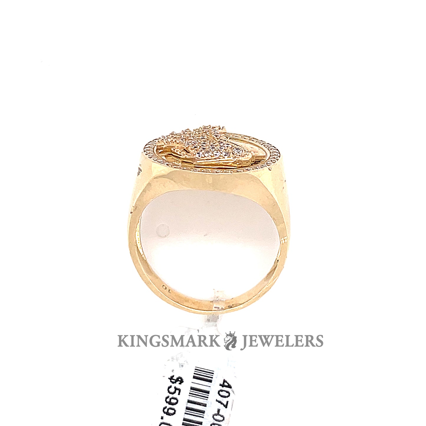 10K Gold Mens Ring