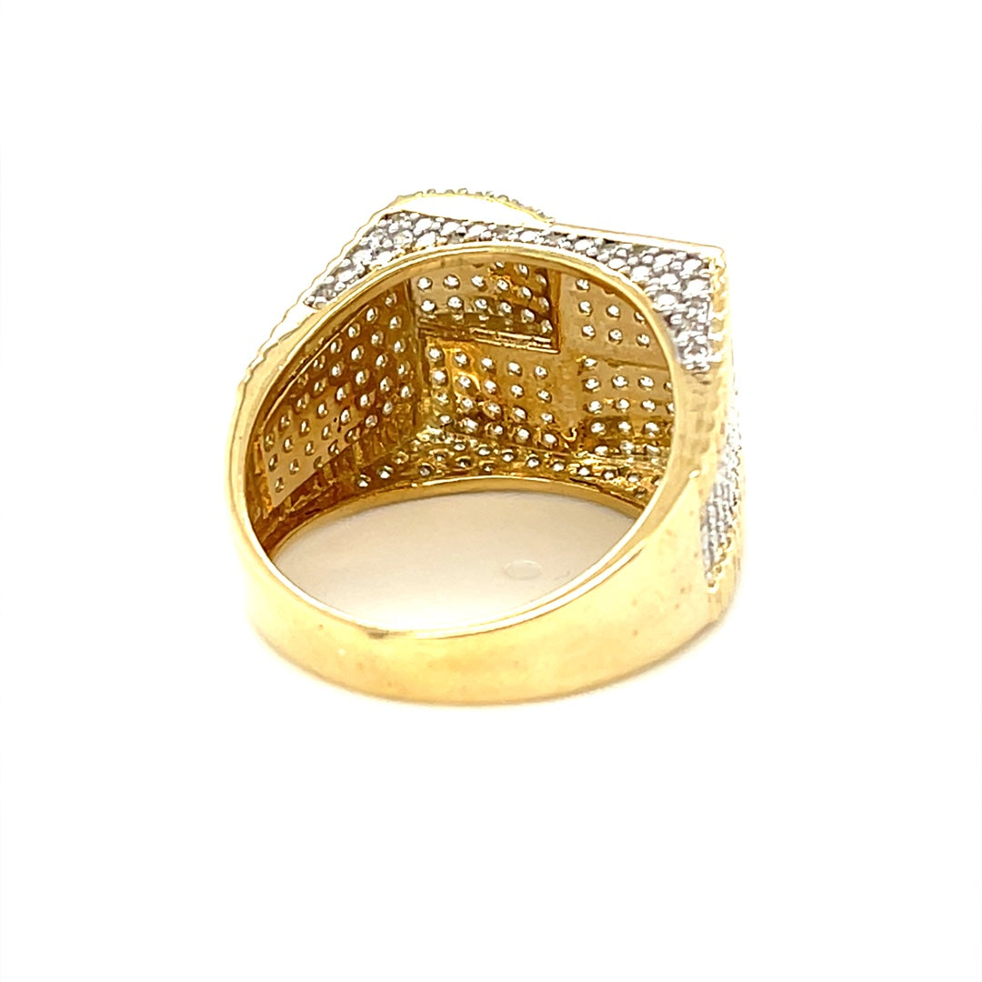 10K Gold Mens Ring