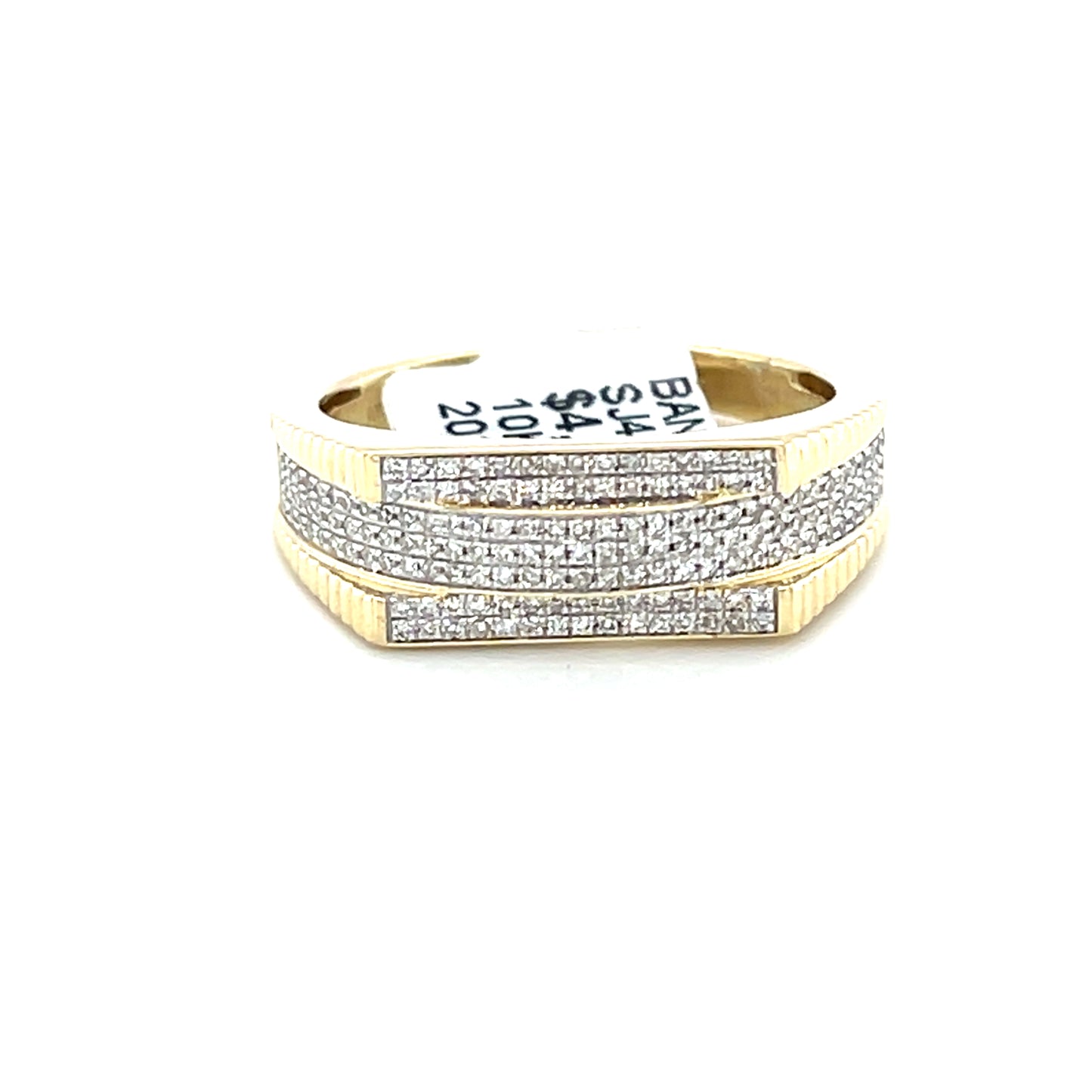 Diamond Wedding Bands - Men'