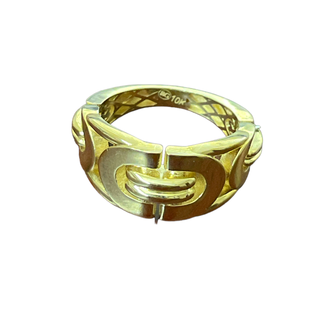 10K Yellow Gold Men's Ring