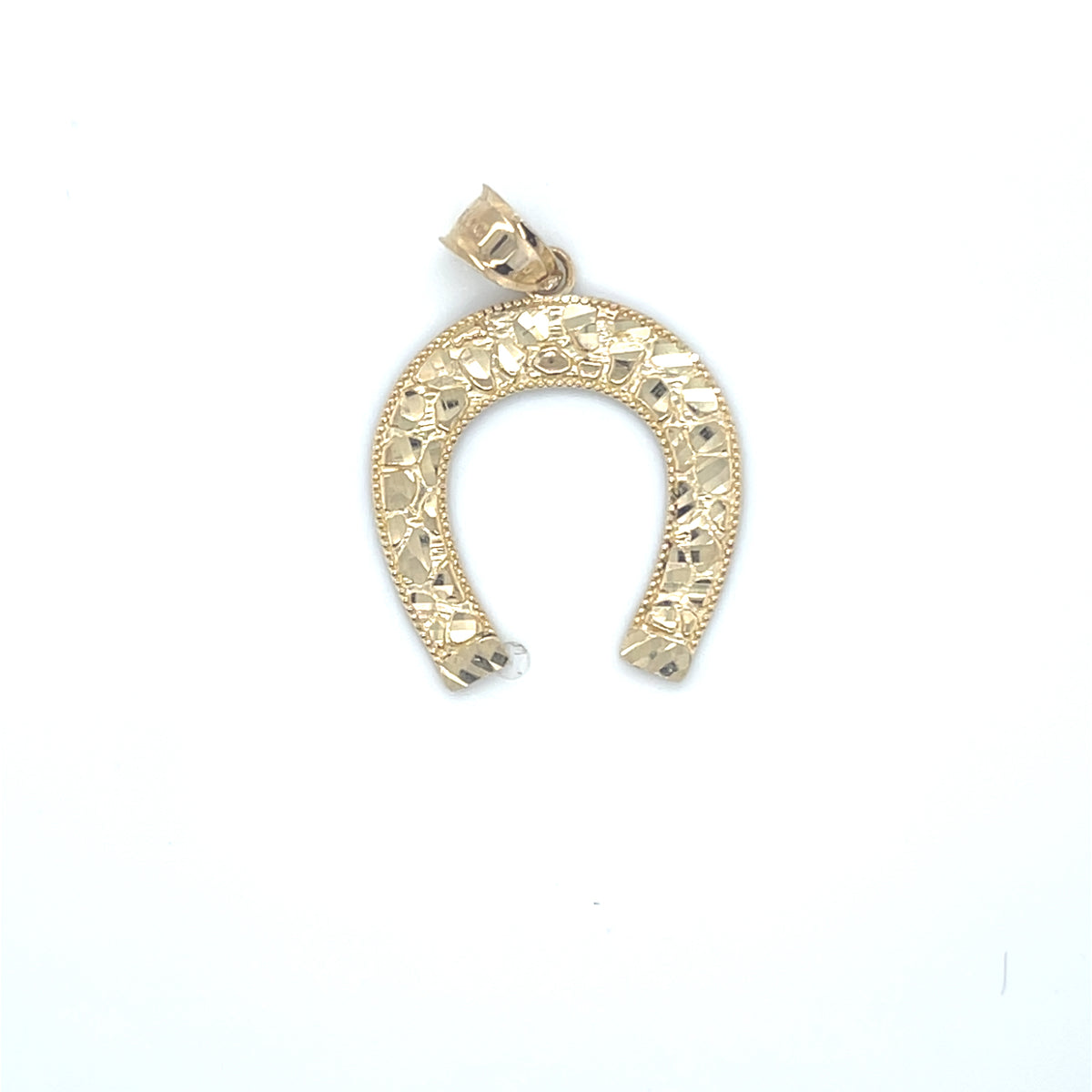 10K Yellow Gold Charm Horse Sh