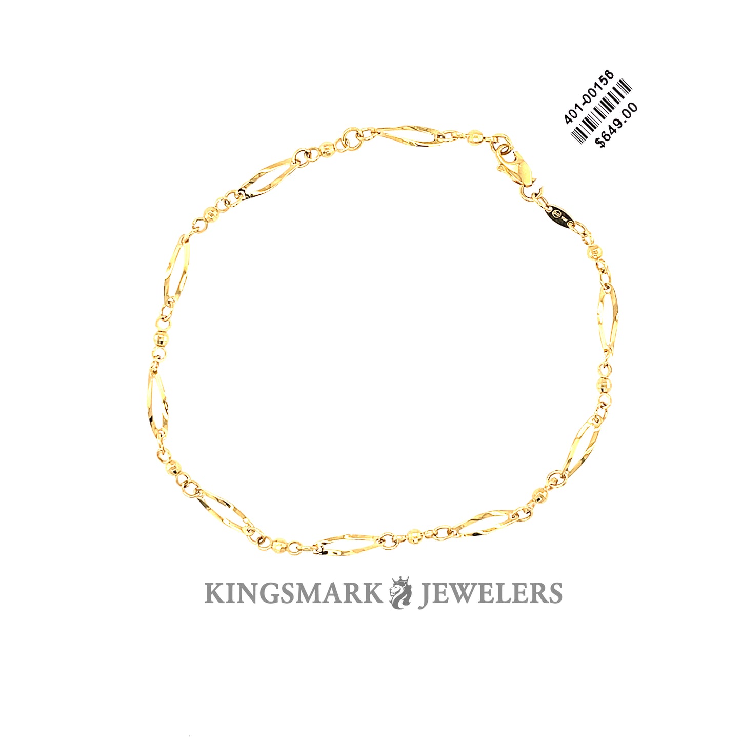 10K Gold Anklet