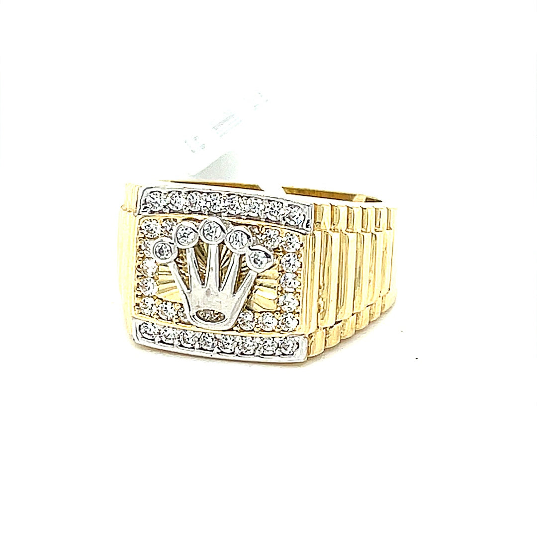 10K Gold Mens Ring