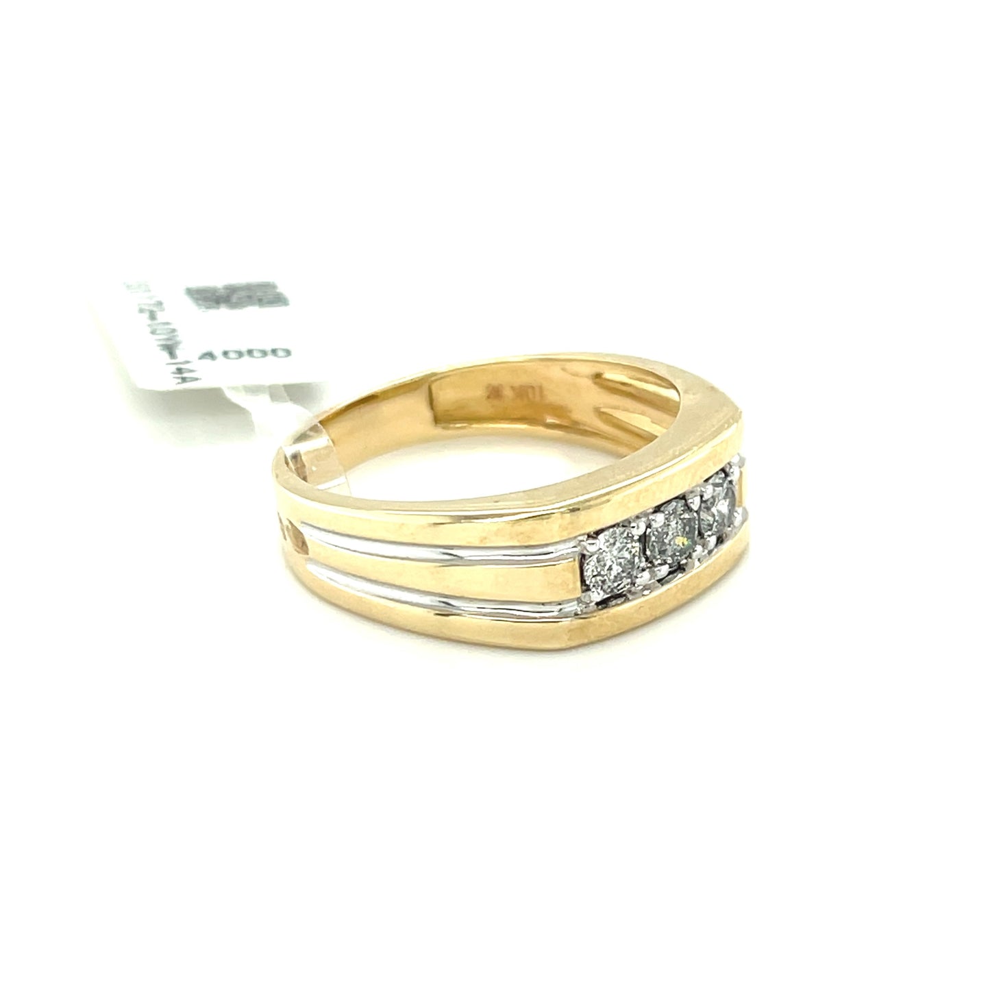 Diamond Wedding Bands - Men'
