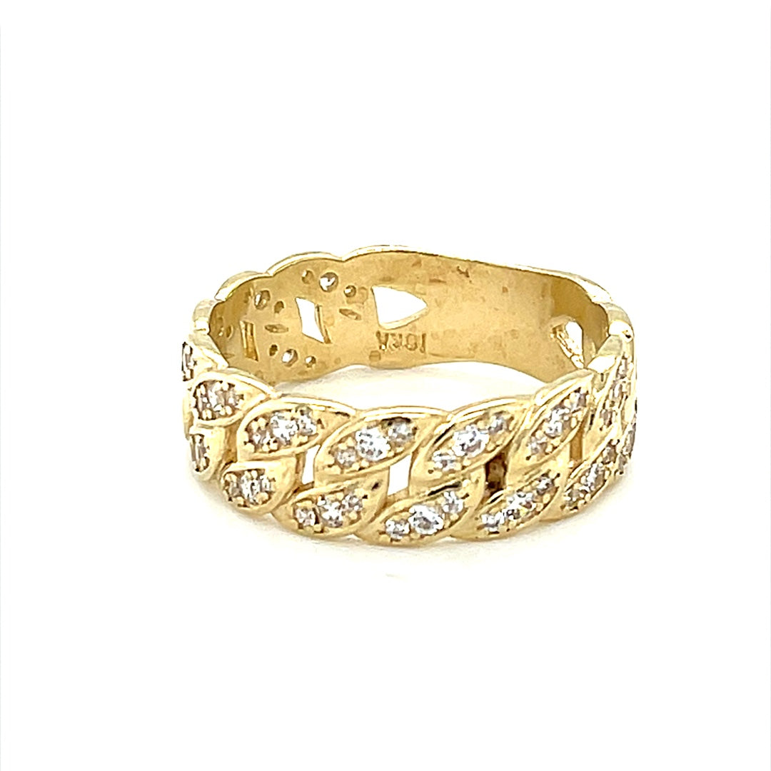 10K Gold Mens Ring