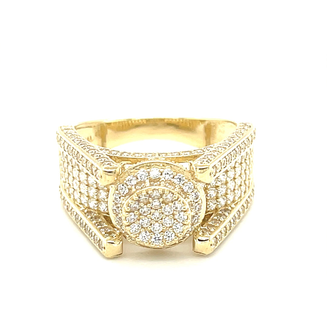 10K Gold Mens Ring