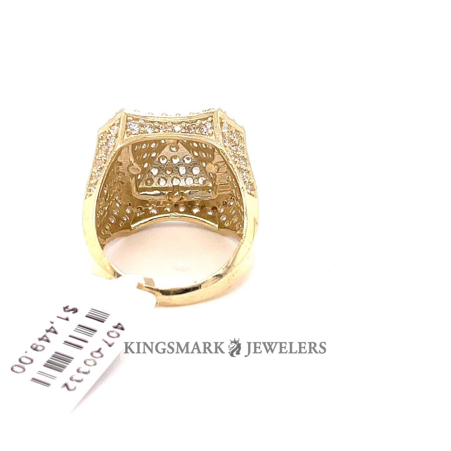 10K Gold Mens Ring