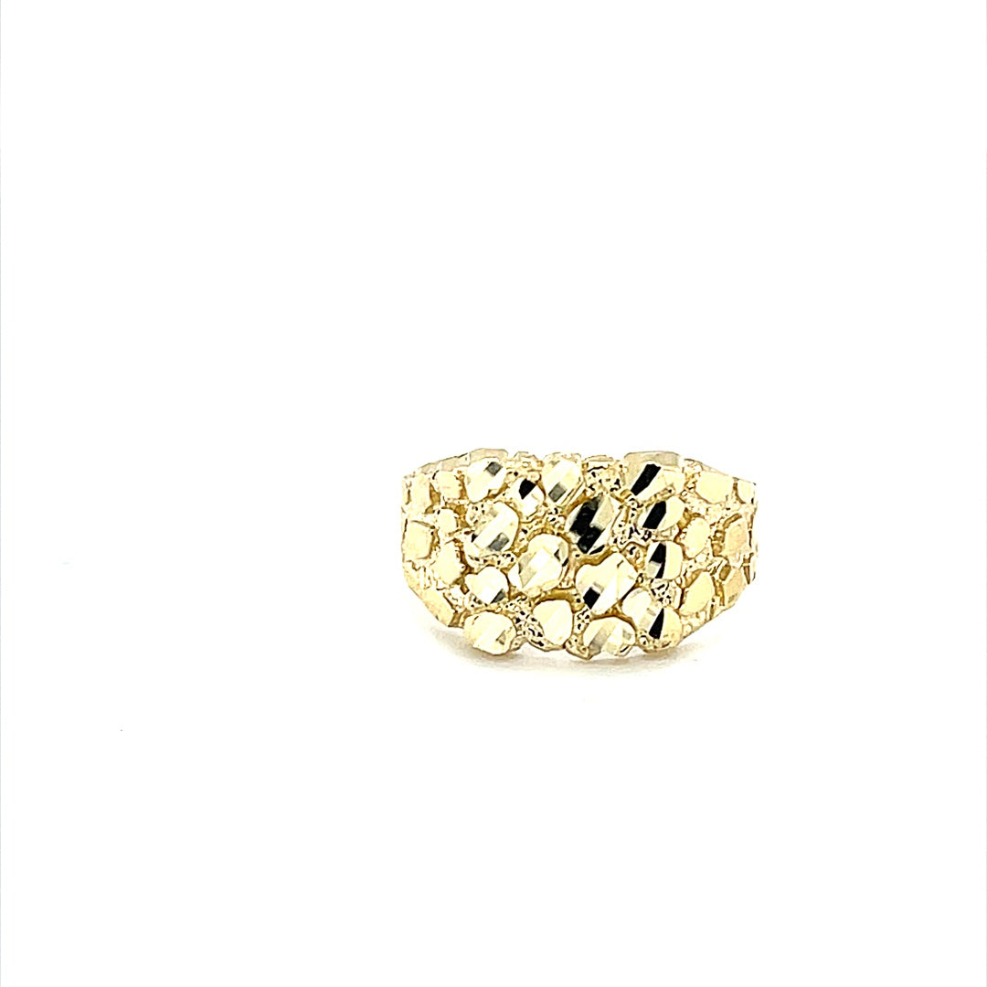 10K Gold Mens Ring