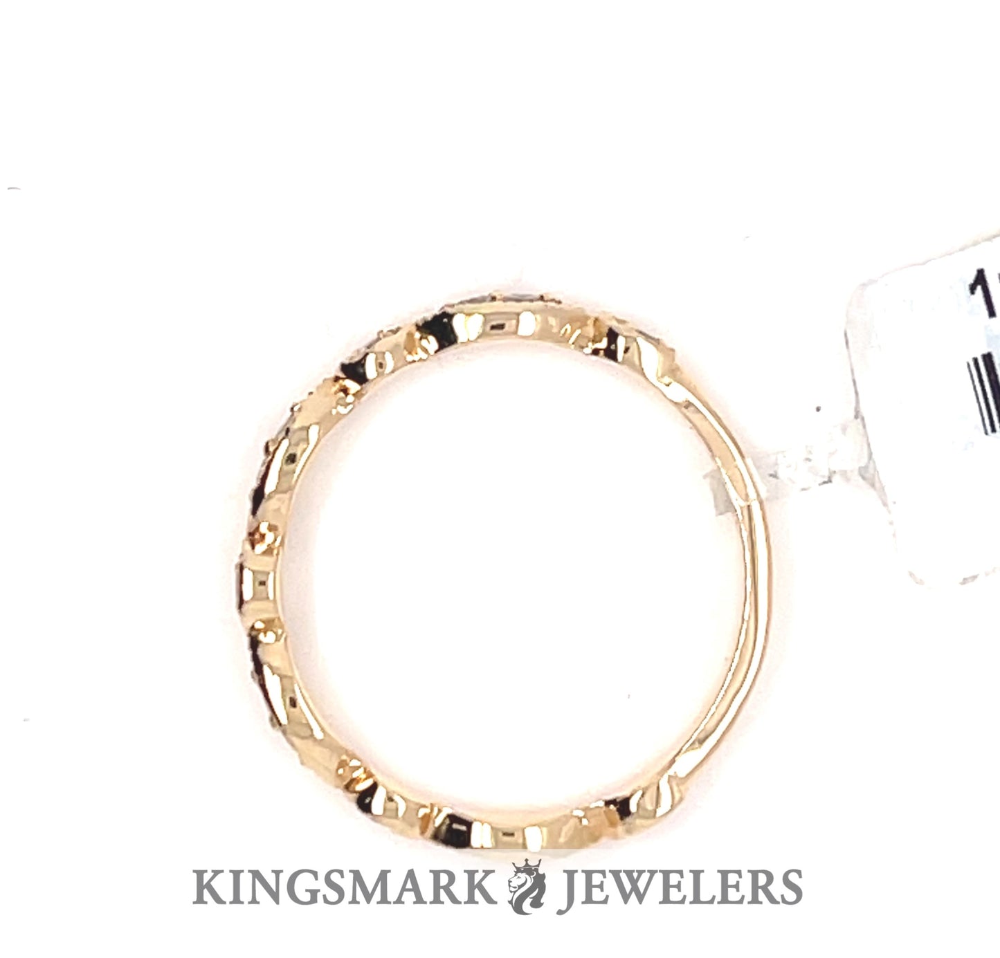 14K Yellow Gold 0.25ct Diamond -Band LDS Si G