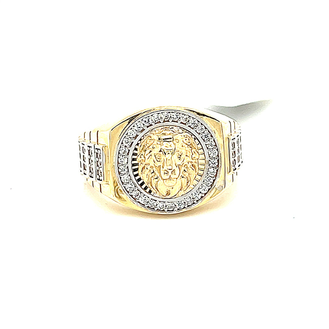 10K Gold Mens Ring