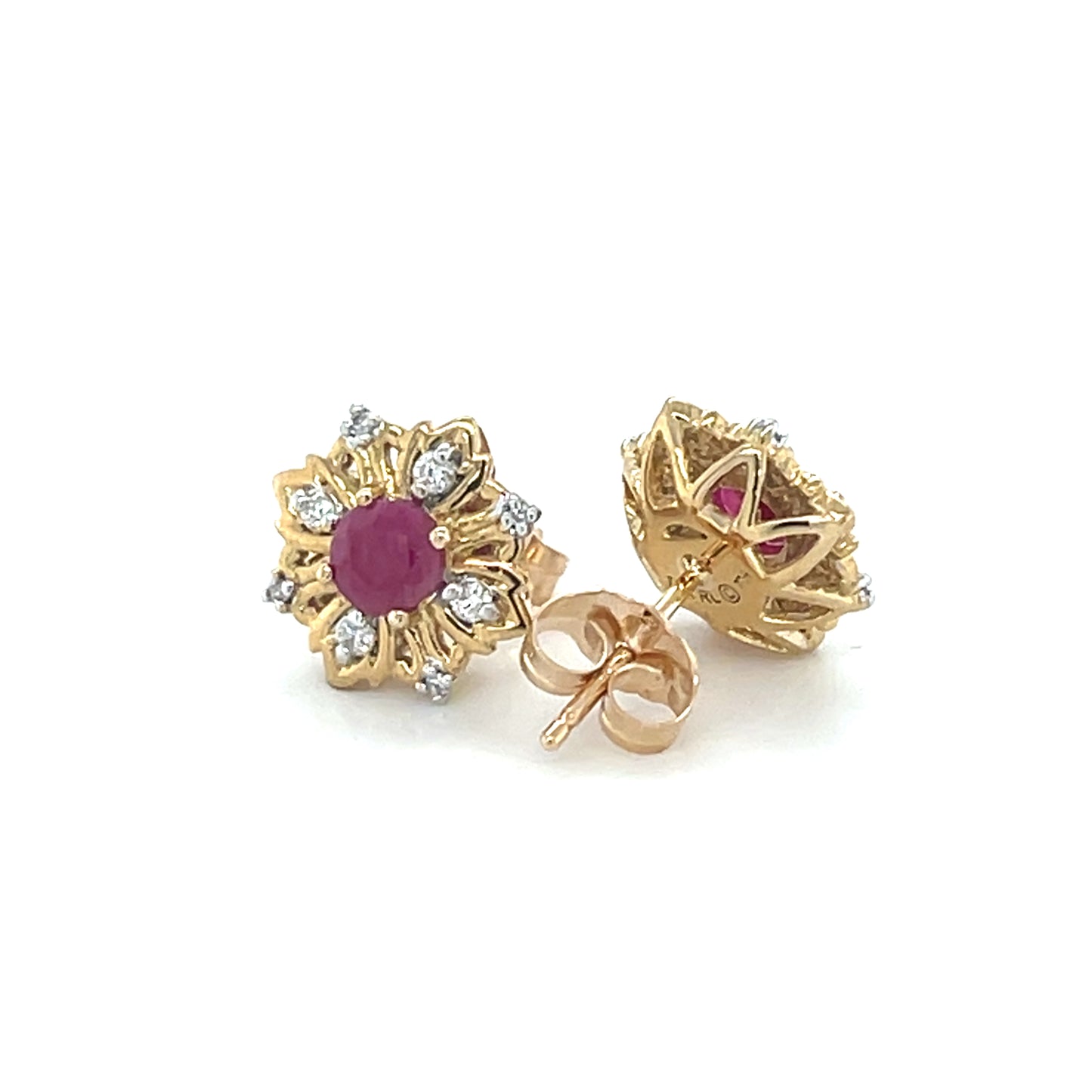 Colored Stone Earring