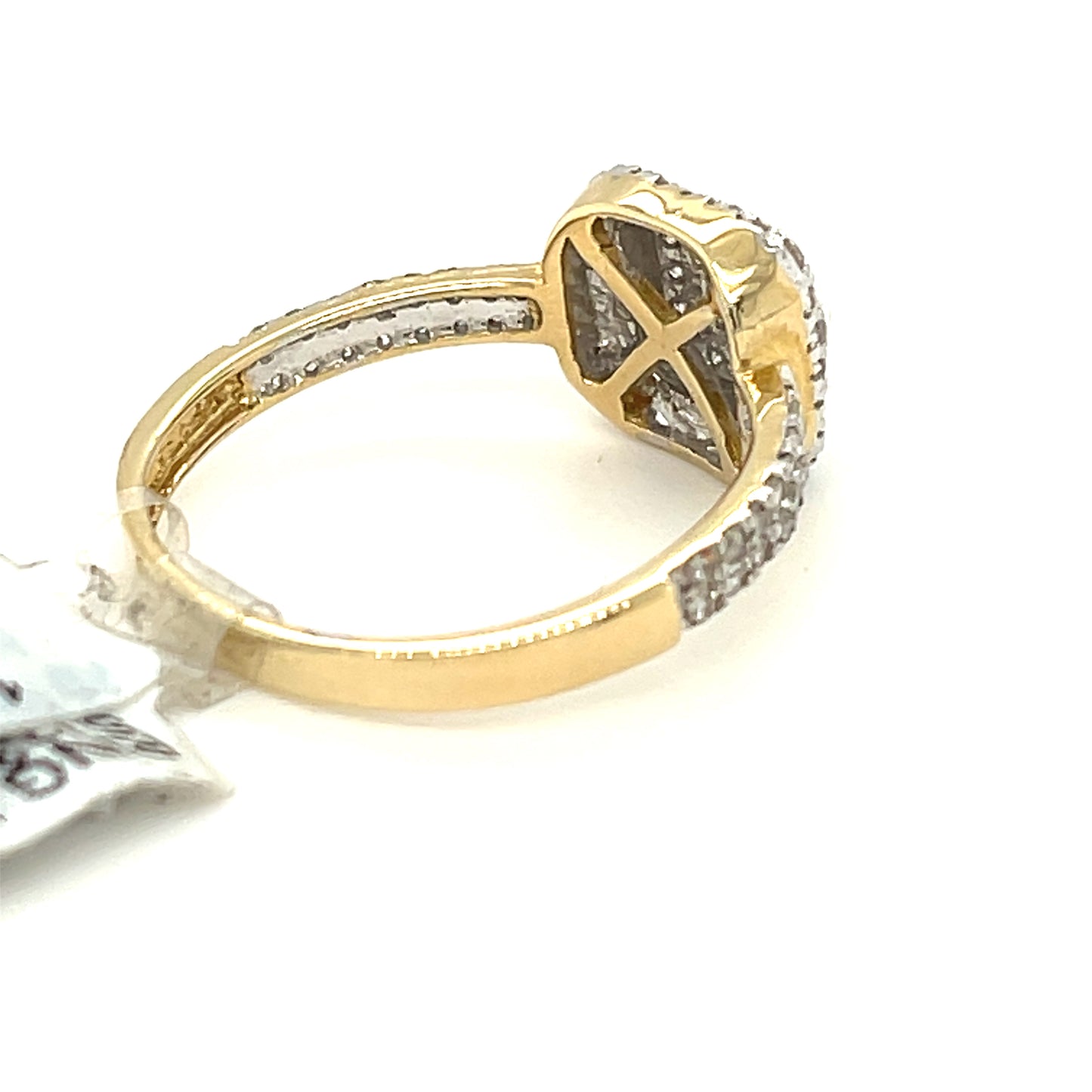 10K Yellow Gold 0.45ct Diamond Ladies Ring Si G
