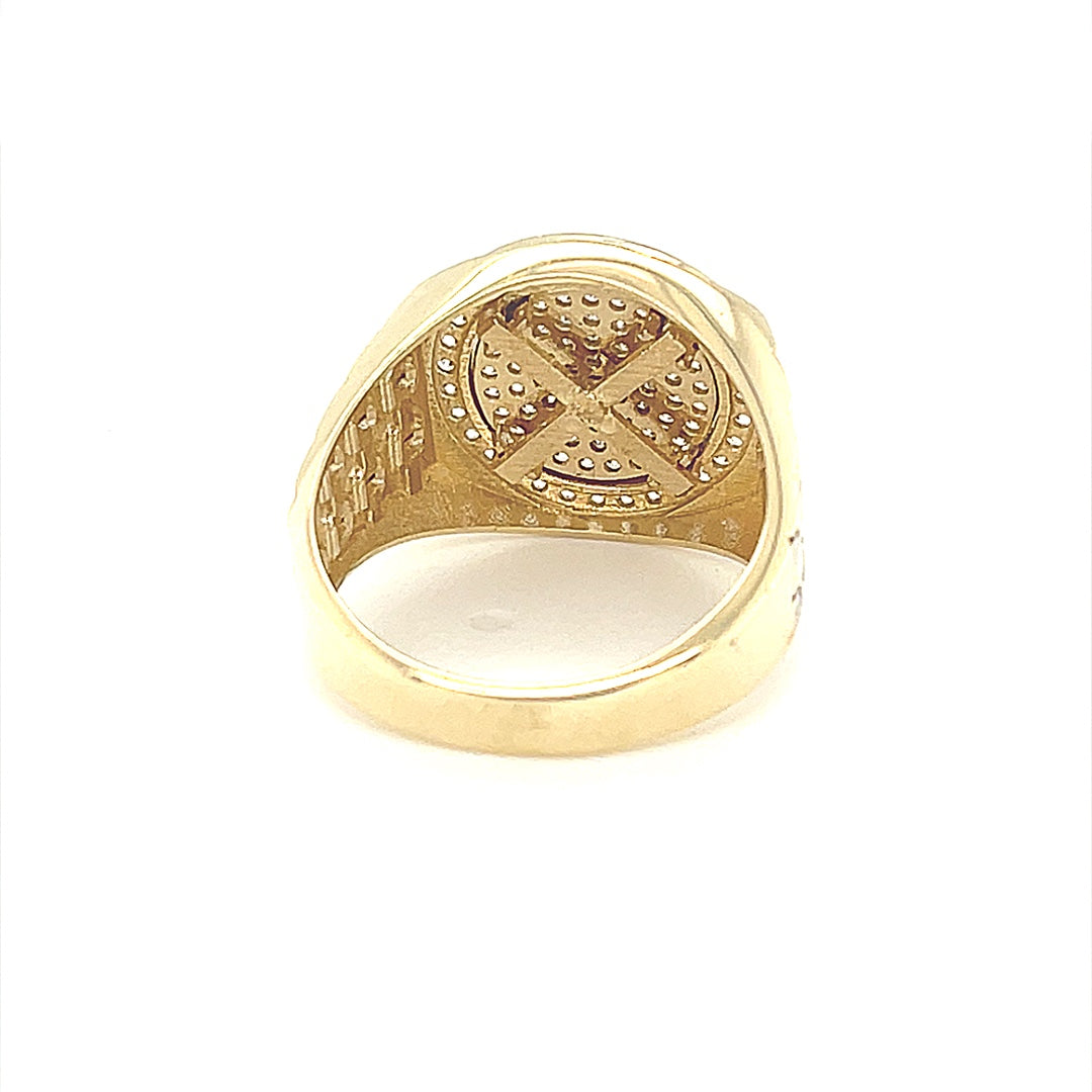 10K Gold Mens Ring