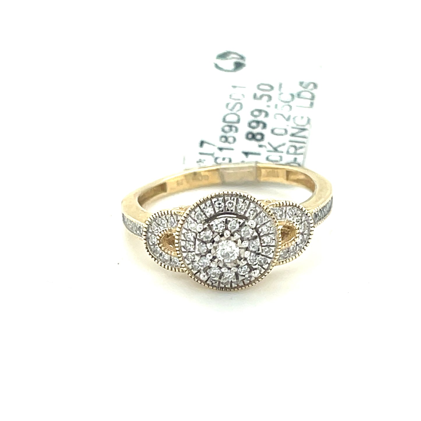 10K Yellow Gold 0.25CT Diamond