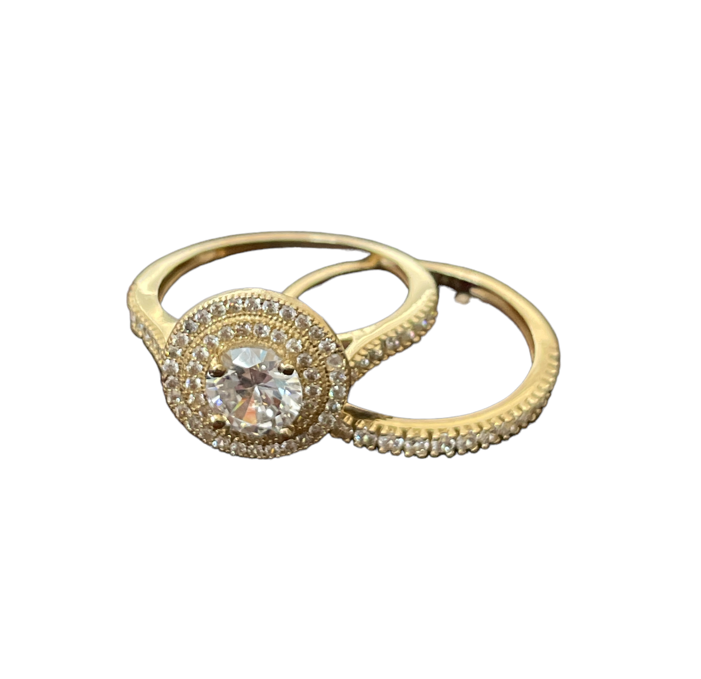 14K Gold Bridal Set