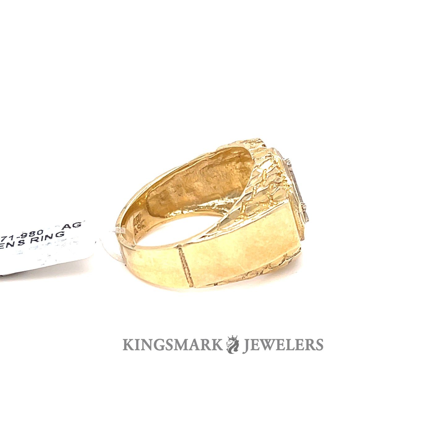 10K Gold Mens Ring