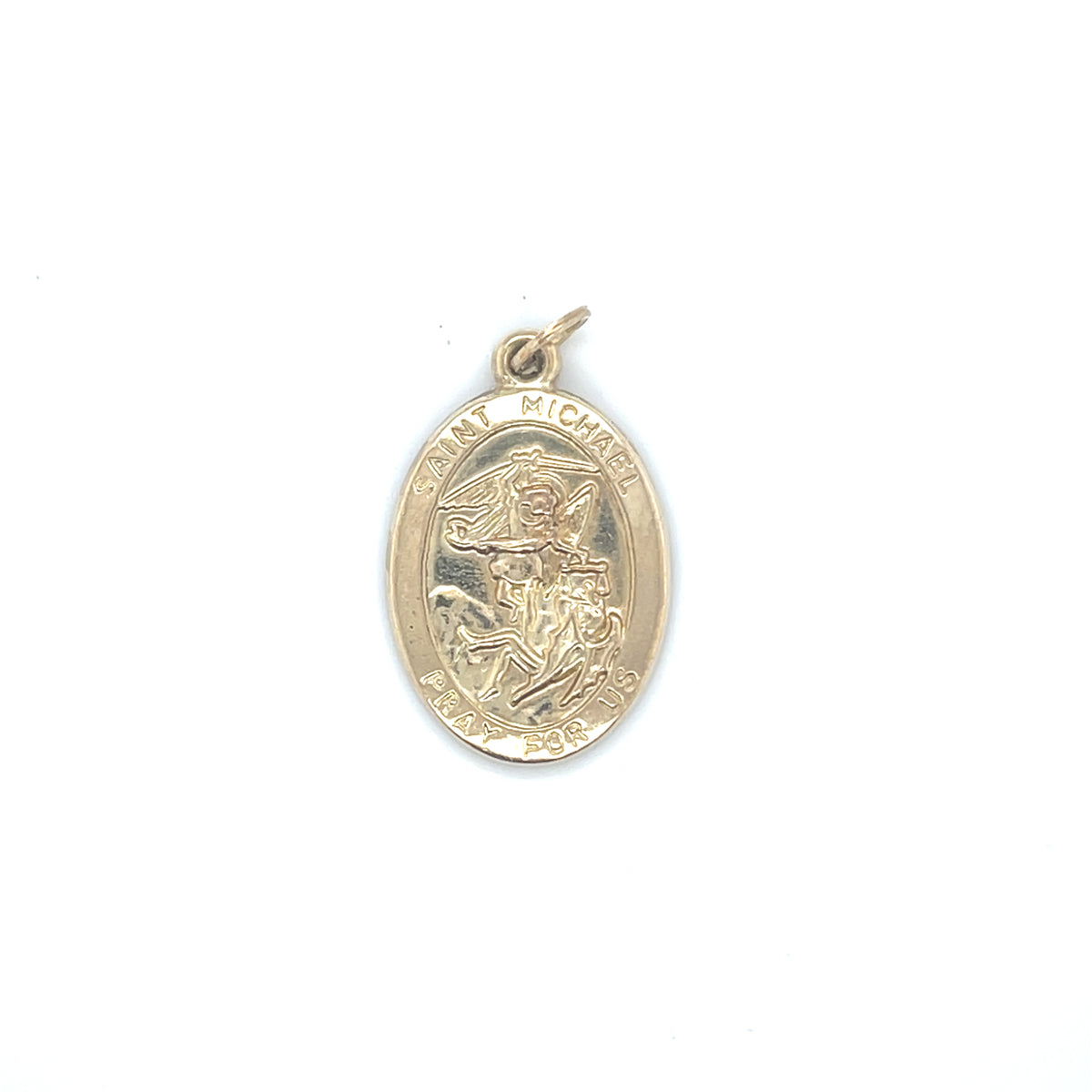 10K Yellow Gold Charm St. Mich