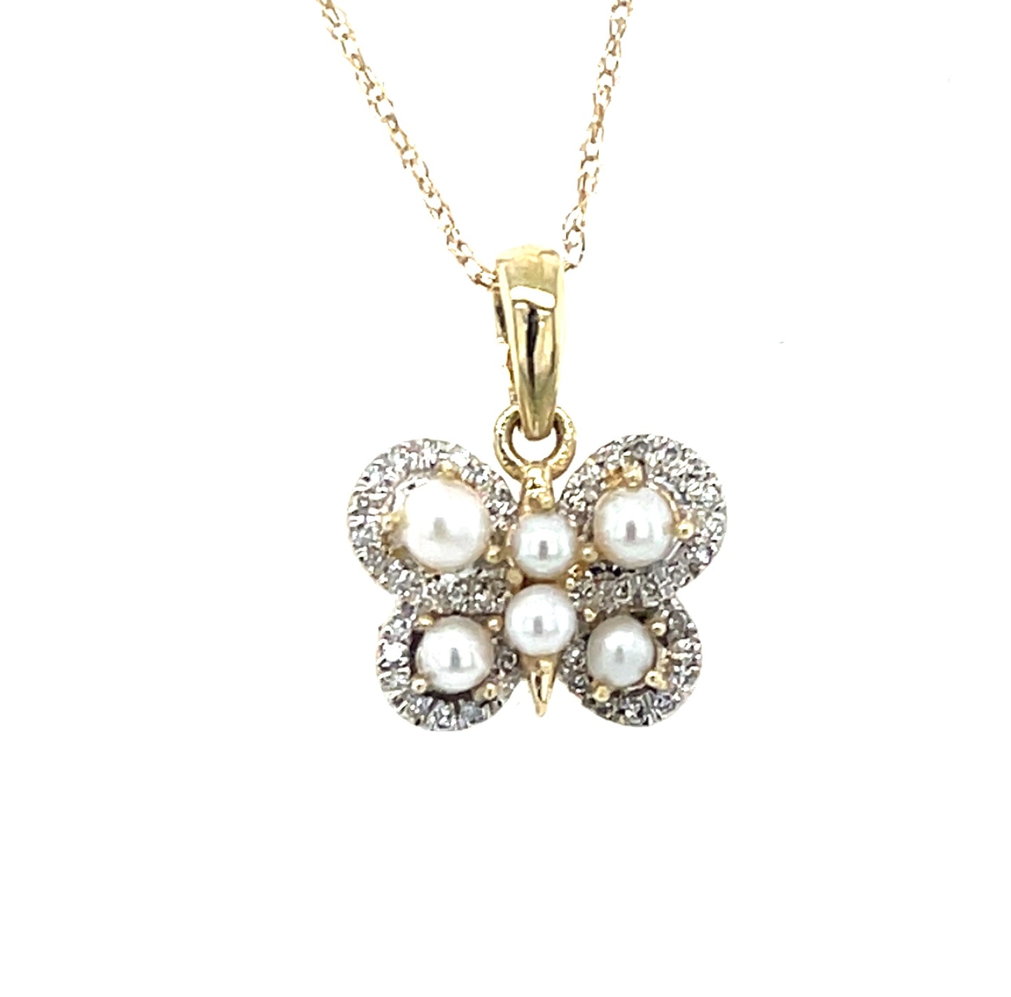 Diamond Pendant Set