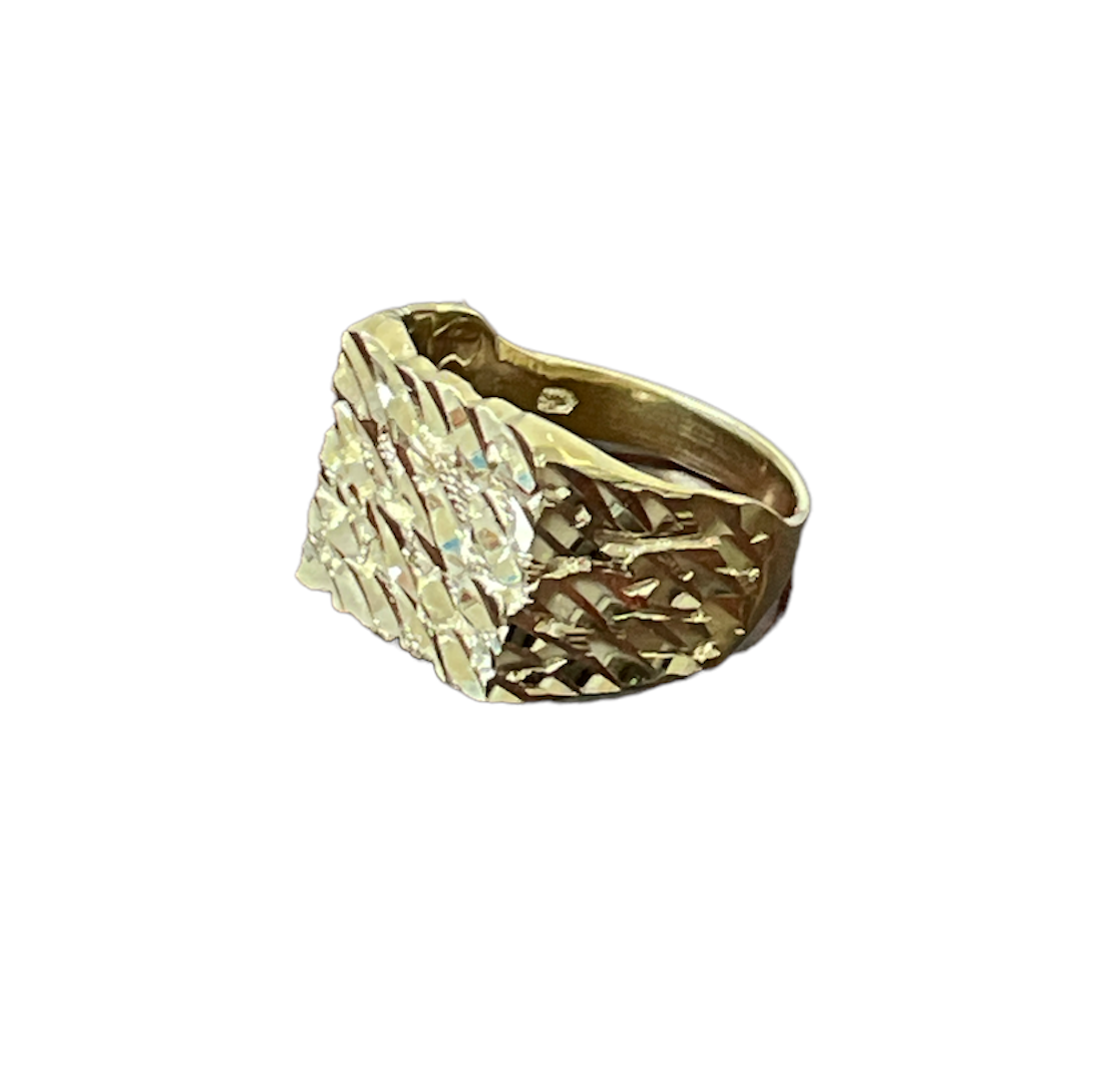 Gent's Gold outlet Ring 10K Yellow Gold 3.5g