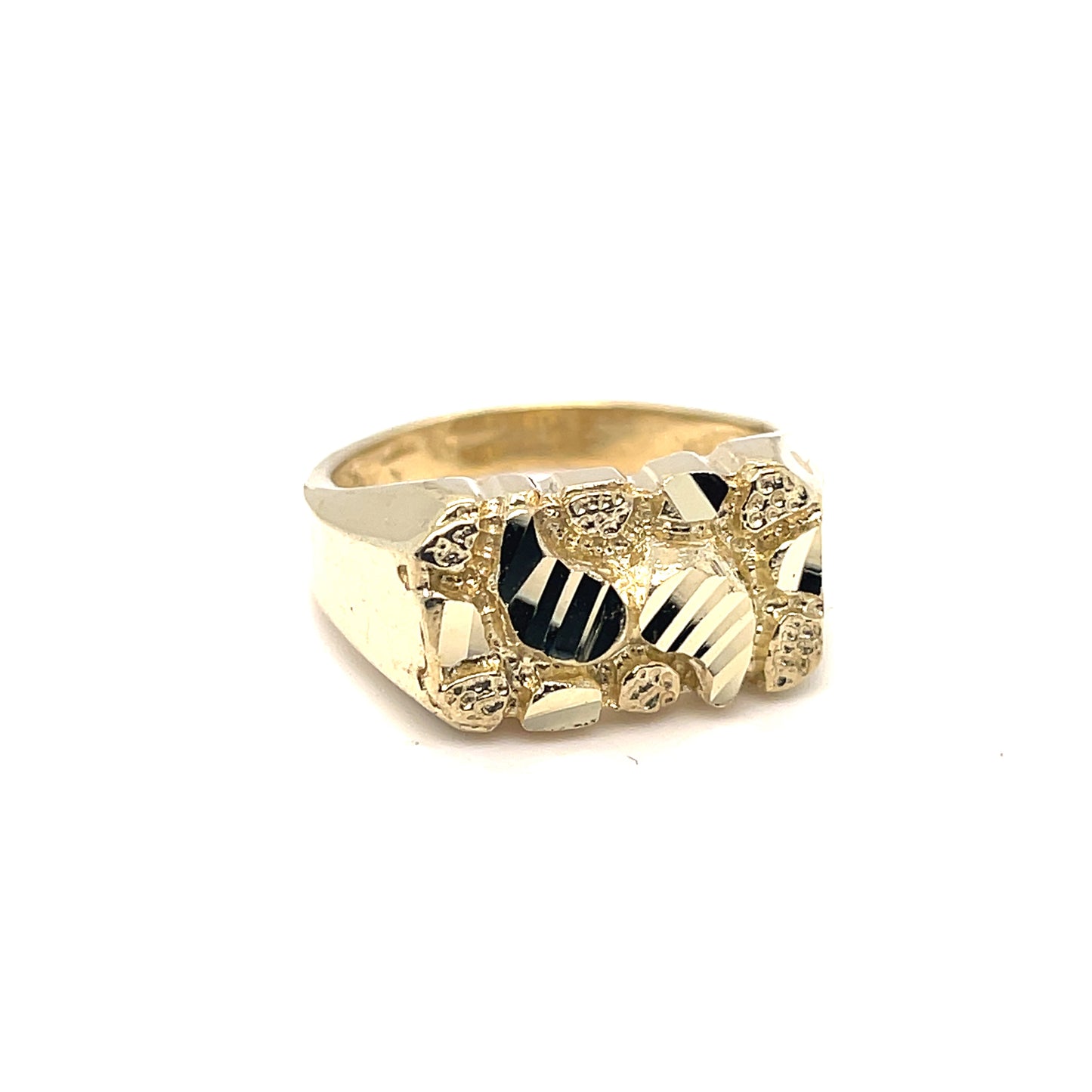 10K Gold Mens Ring