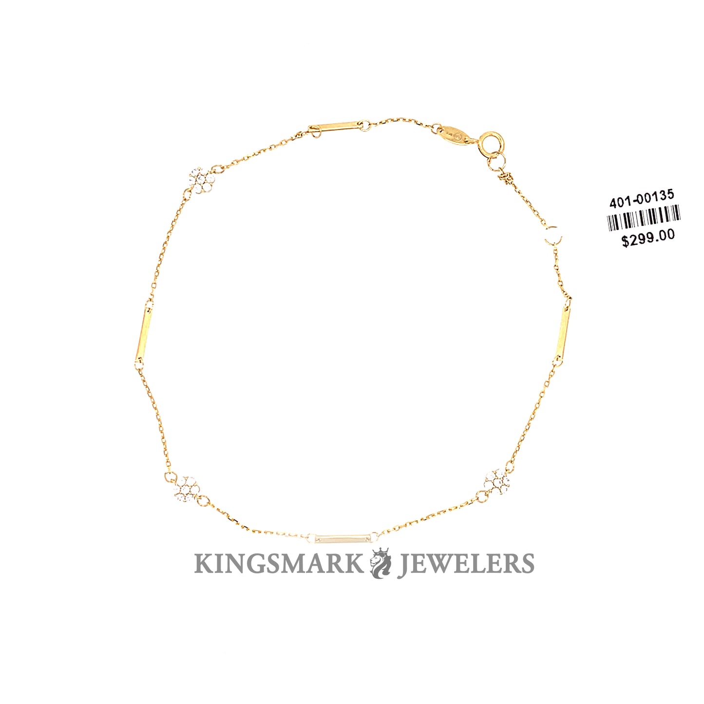 10K Gold Anklet