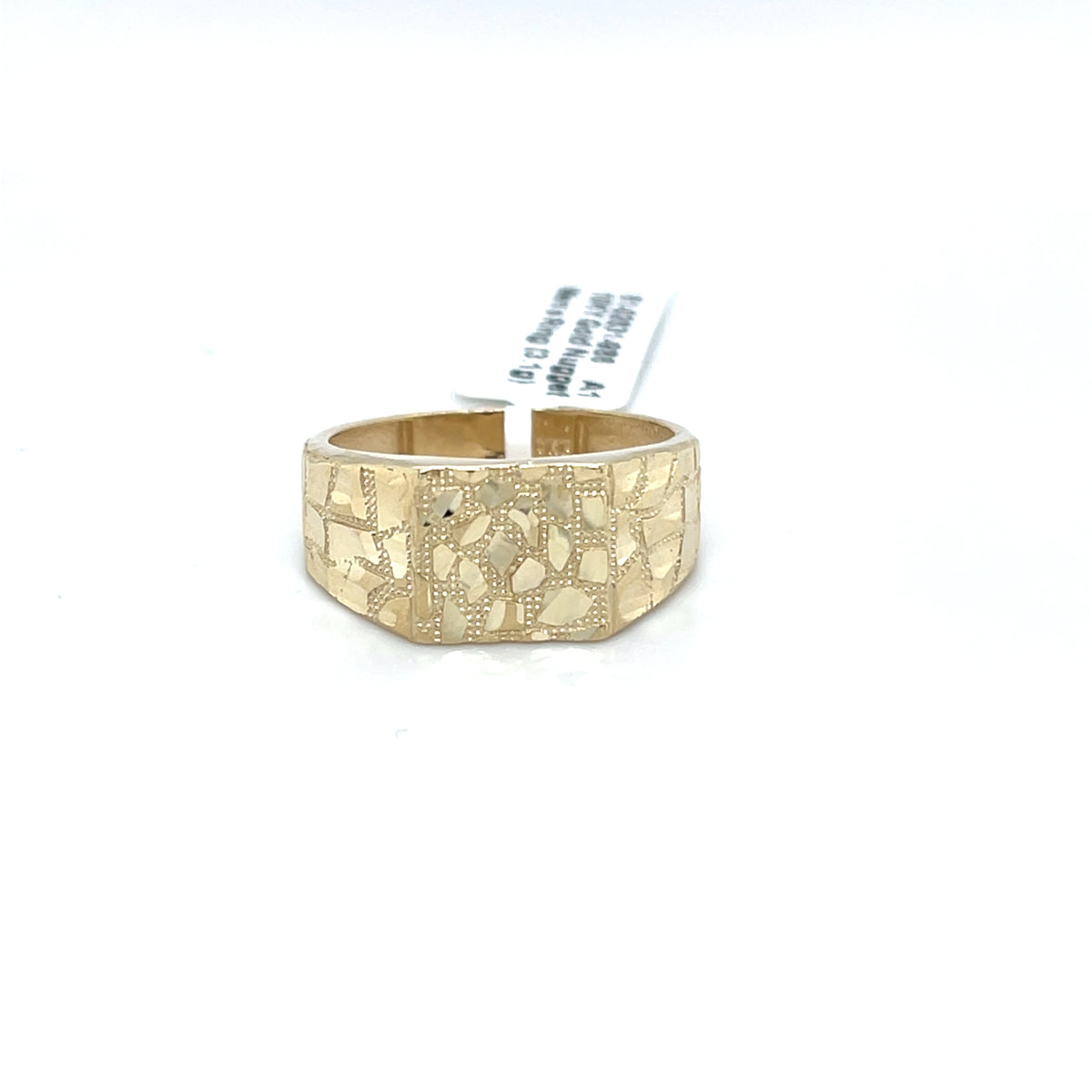 10KY Gold Nugget Men's Ring (3