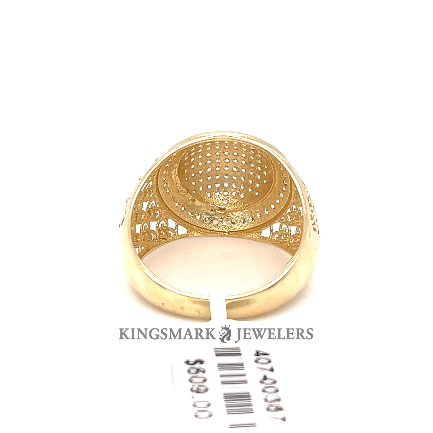10K Gold Mens Ring