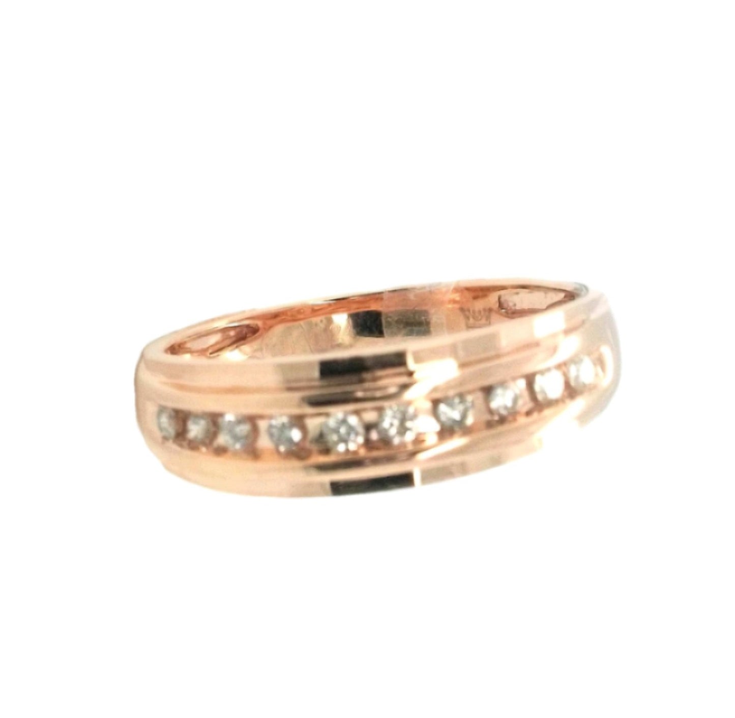 Diamond Wedding Bands - Men'