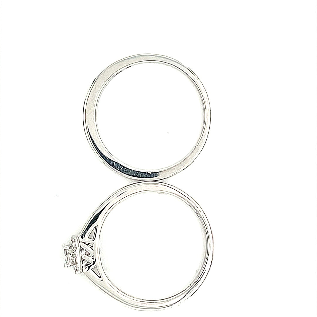 Diamond Wedding Set