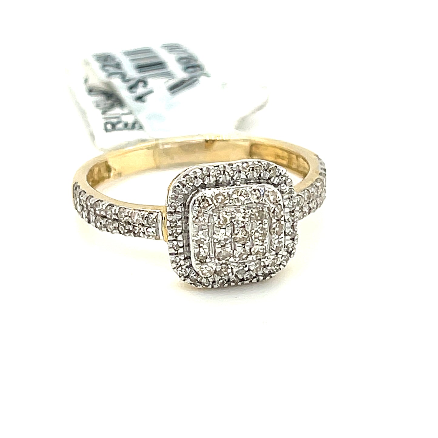 10K Yellow Gold 0.45ct Diamond Ladies Ring Si G