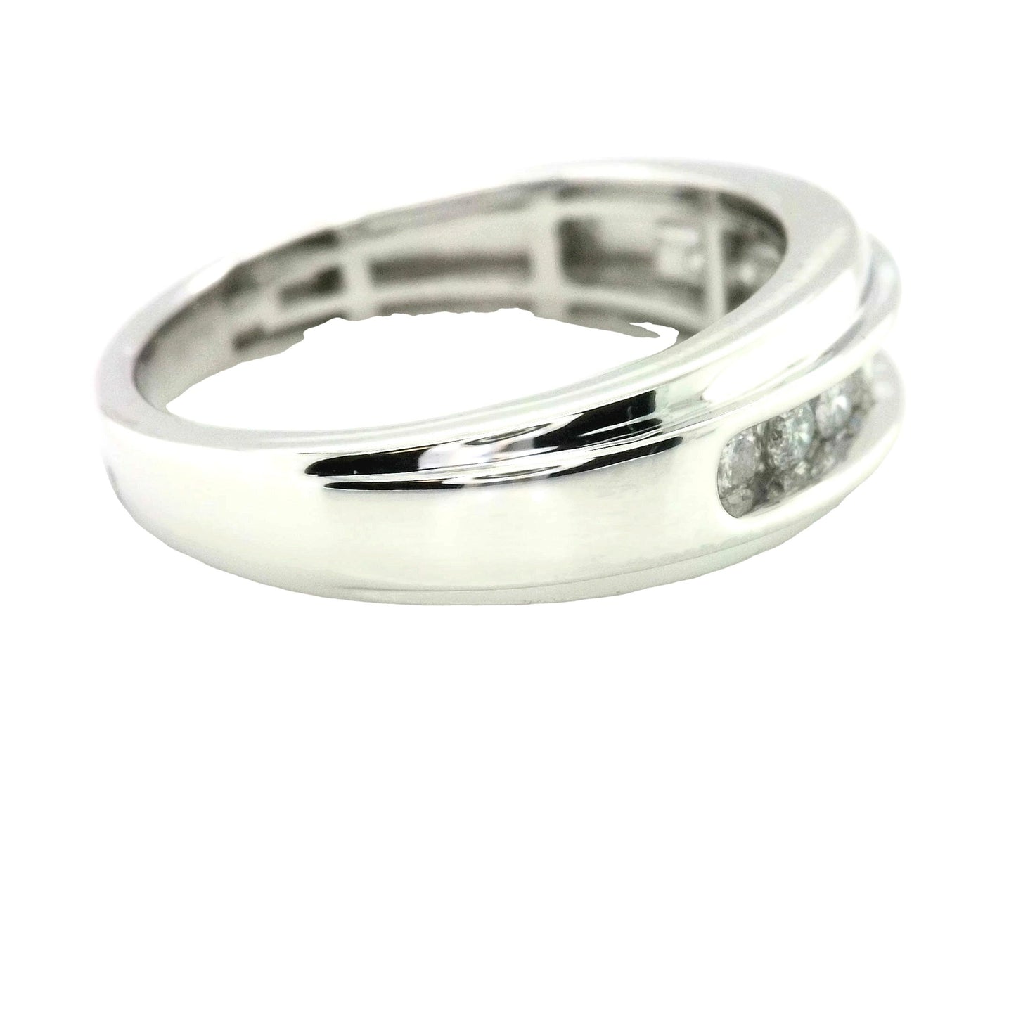 Diamond Wedding Bands - Men'