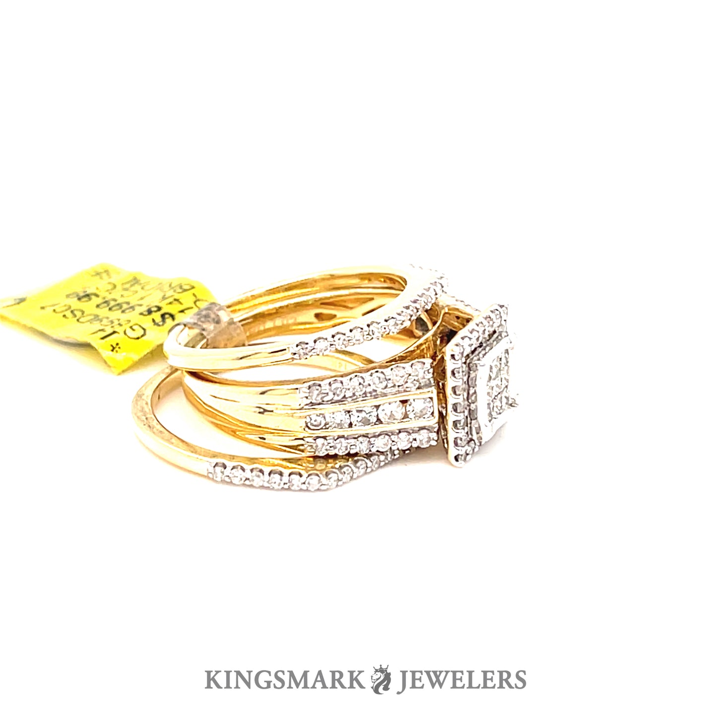 Diamond Wedding Set