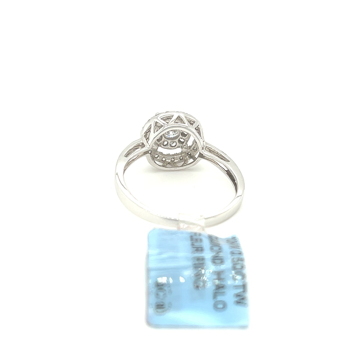 10K White Gold 0.50ct Diamond Ladies Ring Si G