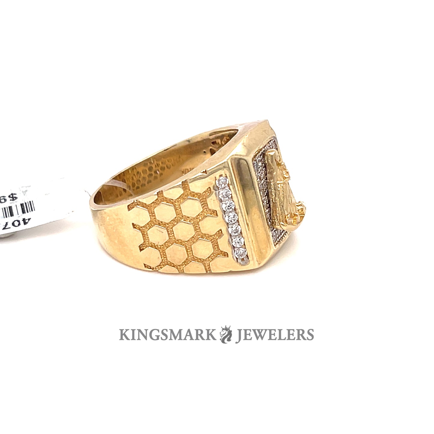 10K Gold Mens Ring