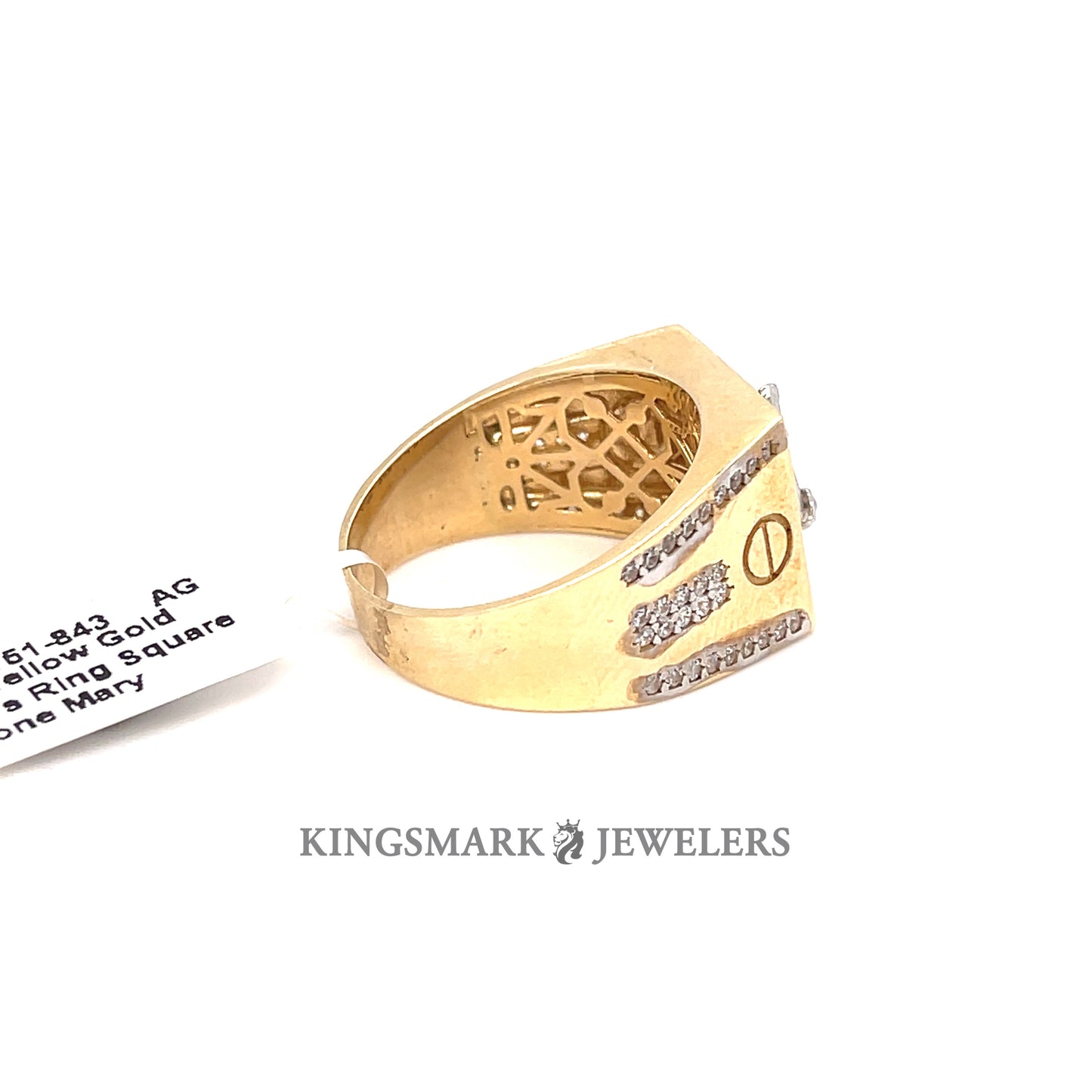 10K Gold Mens Ring