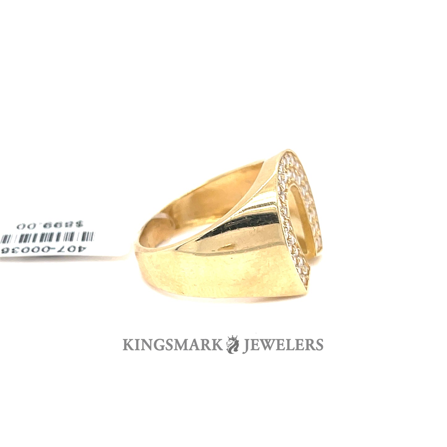 10K Gold Mens Ring